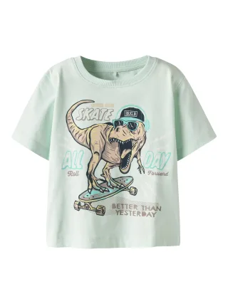 NAME IT - NMMVANYO SS NREG TOP honeydew - Gr. - 110