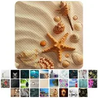 Sanilo Duschmatte mit Motiv, viele schöne Badematten zur Auswahl, rutschfeste & sichere Badematte, hochwertig, Kunststoff PVC, quadratisch, 230 extra starke Saugnäpfe, 53 x 53 cm, waschbar