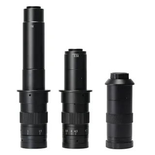 130X 180X 300X Industrial Adjustable Monocular Zoom CS C mount Lens HDMI-compatible Video Microscope Camera