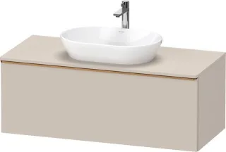 Duravit D-Neo Konsolenwaschtischunterbau wandhängend Taupe Matt 1200x550x459 mm - DE4949004910000 DE4949004910000