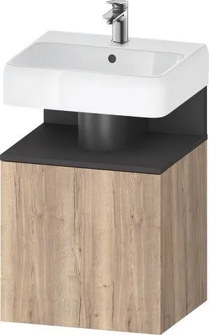 Duravit Qatego Waschtischunterbau wandhängend Eiche Marmoriert Matt 490x420x645 mm - QA4077L49550000 QA4077L49550000