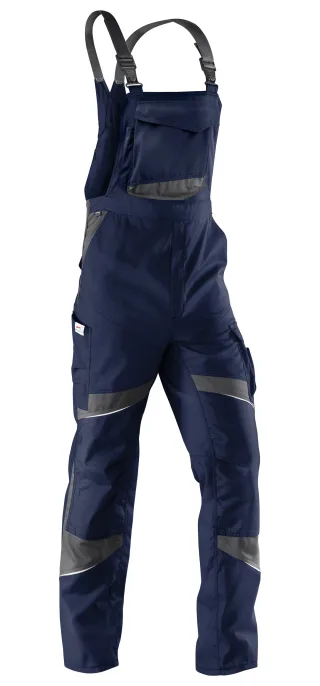 KÜBLER ACTIVIQ Latzhose dunkelblau/anthrazit 64 - 3250 5365-4897-64