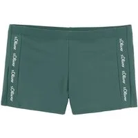 s.Oliver Boxer-Badehose mit Markenschriftzügen
