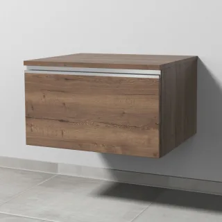 Sanipa Anbau-/Solitärschrank 2morrow (L2233) 340x600x520 Eiche-Tabak L223350