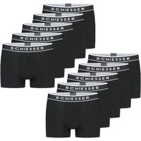 Schiesser Boxershorts 95/5 - Organic Cotton (Sparpack) farblich abgesetzter, sportlicher Logo-Webgummibund, im 6er Pack
