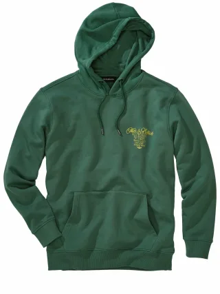 Mey & Edlich Herren ME-Club-Hoodie Blau 100 % Baumwolle