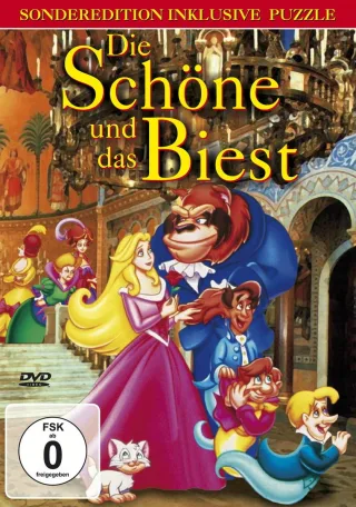 Die Schöne und das Biest inkl. PUZZLE - die Geschenkidee