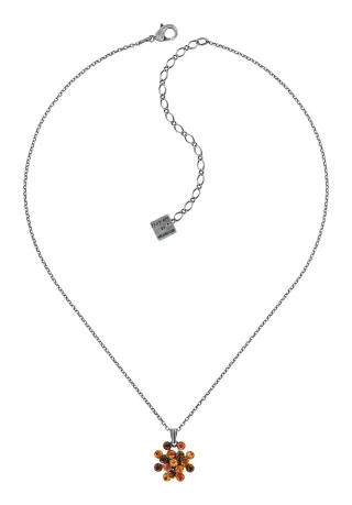 konplott - Kette - Magic Fireball Mini orange/silver