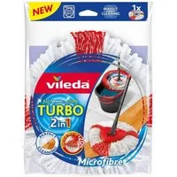 Vileda Wischmopp 151608, Easy Wring & Clean Turbo Wischeinsatz