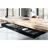 Ergo Office Schublade ER-302 Flache Schubladenunterbau 75,8 cm (1 St), Schublade mit Führungen max. Belastung 10 kg