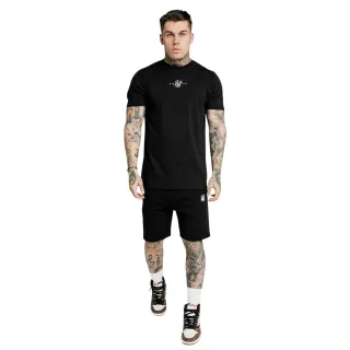 SikSilk - "Essential" Sweat-Shorts für Herren (Schwarz)