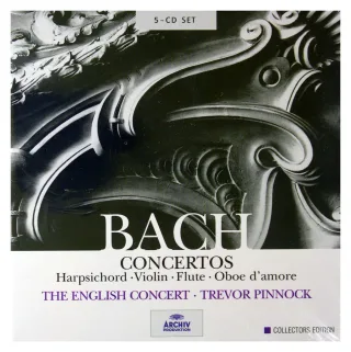Bach Concertos 5- CD Set [Audio CD] PinnockTrevor Ec BachJohann Sebastian