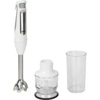 MultiQuick 7 Stabmixer MQ 7020 weiß, 1.000 Watt, mit Zerkleinerer