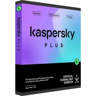 Kaspersky Plus 2026 (Jahr(e): 2 Jahre / Gerät(e): 3 Geräte)