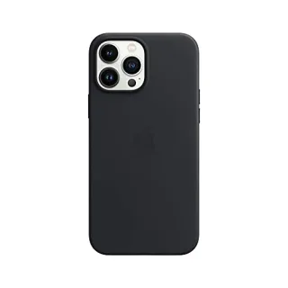 Apple Leder Case mit MagSafe [für iPhone 13 Pro Max] mitternacht