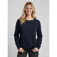 Ragwear Sweatshirt JOHANKA MULTIDOTS O aus Baumwolle und Polyester, normale Passform, mit Rundhalsausschnitt