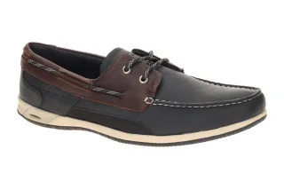 Clarks 26186198 7 ORSON SAIL Herren Schn?r Halbschuhe Blau Navy bequem mit CO...