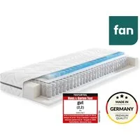Taschenfederkernmatratze Solina Top T, 90x200 & mehr, 7 Zonen Wendematratze in 2 Härten, fan, 22 cm hoch, (1-tlg), Haus & Garten Test "GUT", getestet in Gr. 90x200, H2+H3