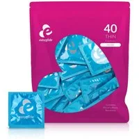 EasyGlide Kondome EasyGlide - Extra dünne Kondome - 40 Stück