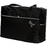 Aves-24 Reisetasche REISETASCHE 55 x 40 x 20 cm Boardgepäck Reise Koffer HANDGEPÄCK, Schwarz