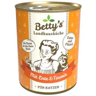 Betty's Landhausküche mit Ente & Taurin 6x400 g