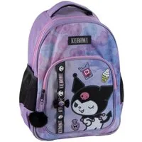 Hello Kitty Schulrucksack Kuromi Rucksack Kinder 42 cm für Mädchen Schule (1-tlg), Für Schule Freizeit und Reise