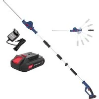 Güde Teleskop-Heckenschere Akku Teleskop Heckenschere HST 18-201-05mit Akku 2.0 Ah + Ladegerät 05
