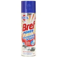 Bref Power SIDOL Backofen & Grill 500 ml Reinigungsspray (1-St. gegen hartnäckige Verkrustungen)