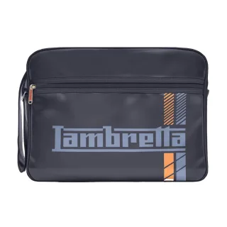 Lambretta - Kosmetikbeutel, Rallye-Streifen (Schwarz)