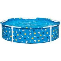 Bestway Hundepool "Pfote", (Packung, 1-tlg., für Haustiere), 122 x 30,5 cm