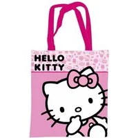 Hello Kitty Einkaufsshopper Hello Kitty Pink Stofftasche, Einkaufstasche 44 cm