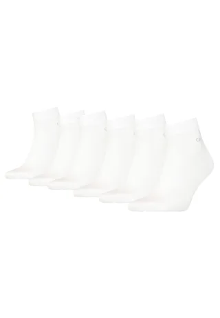 Calvin Klein Quarter Sneaker Socken Herren Kurzsocke 6 Paar