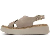 Derimod Ledersandalen Sandale Lederfutter, TPU Sohle, Absatz 4 cm