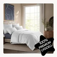 Seralino Bettwäsche Set in Gr. 135x200, 155x220, 200x200 cm, 100% Lyocell (Tencel), Besonders weich & atmungsaktiv – aus natürlichen Eukalyptusfasern
