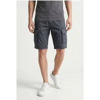 Superdry Cargobermudas CORE CARGO SHORT Straight Fit, mit Reißverschluss und 1-Knopf-Verschluss, knielang