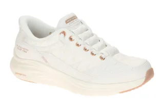 Skechers 150413 WTRG Damen Slip-On Sneaker Wei?/Rosegold - Contour Foam Techn...