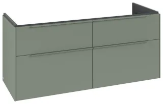 Villeroy & Boch Waschtischunterschrank Subway 3.0 C56802 1272x576x478mm 4 Ausz. Waschtisch mittig So C56802AF
