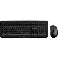 Cherry DW 5100 Kabelloses Tesktopset, Schwarz, USB Tastatur