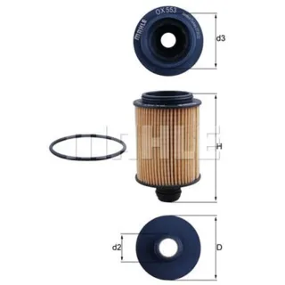 Mahle ?lfilter Alfa Citroen Fiat Ford Opel Peugeot Suzuki