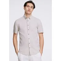 LINDBERGH Leinenhemd Leinenhemd (Kurzarm) Relaxed Fit