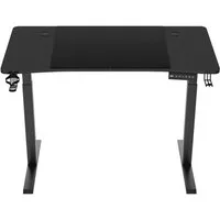 FIVMEN Schreibtisch Höhenverstellbar Stehschreibtisch Computertisch Gaming Tisch, Bürotisch Studien-Laptoptisch mit Tray und Kopfhörerhaken