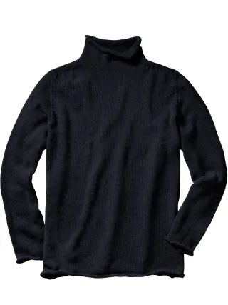 Mey & Edlich Herren Innovationen-Pullover Schwarz 95 % Baumwolle, 5 % Kaschmir