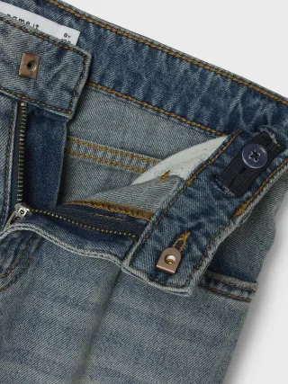 NAME IT - NKFBELLA SKATER XWIDE JEANS 3111-ZA NOOS Vintage Medium Blue Denim - Gr. - 146