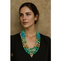 COLLEZIONE ALESSANDRO Kette mit Anhänger Marble, Exclusive Statemenkette