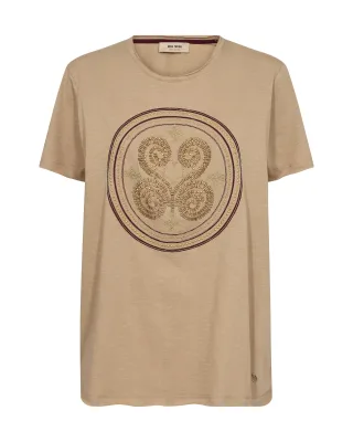 MOS MOSH - MMZano O-SS Embroidery Tee - Gr. - M