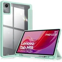 Fintie Tablet-Hülle mit Stifthalter für Lenovo Tab M11(TB330) 11 Zoll 2024, Stoßfest Hülle, mit transparenter Hartschale, Nicht für Lenovo Tab P11 11 Zoll
