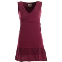 Vishes Sommerkleid Kurzes ärmelloses mini Sommerkleid bedruckt Tunika Elfen, Hippie, Goa, Ethno Style
