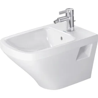 Duravit DuraStyle Wand Bidet 2282150000 weiss, mit Überlauf, 1 Hahnloch