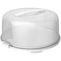 ROTHO Aufbewahrungssystem FRESH hoch Kuchentransportbox mit Haube und Griff