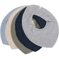 Pippi Babywear Lätzchen Bandana Bib Solid (5-Pack)